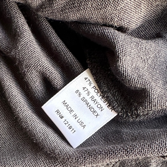 LNA Women's Black Patterned Long Sleeve Top - Picture 4 of 4